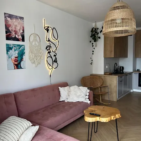 Boho Letnica - 公寓 格但斯克